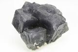 Colorful Cubic Fluorite Crystals with Phantoms - Yaogangxian Mine #217422-3
